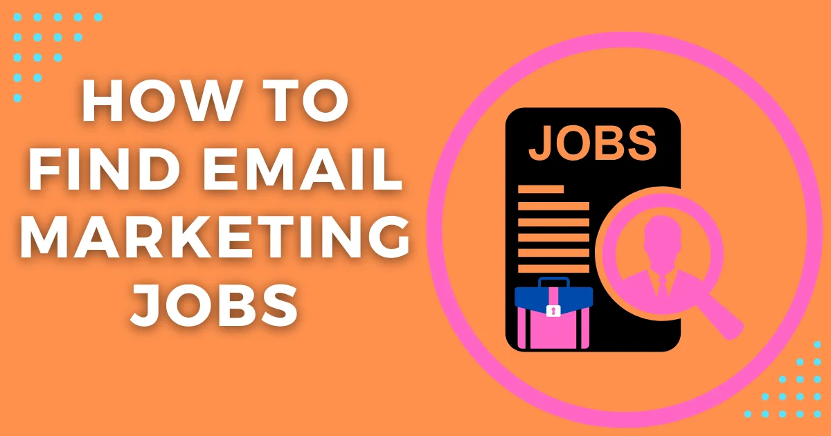 find email marketing jobs