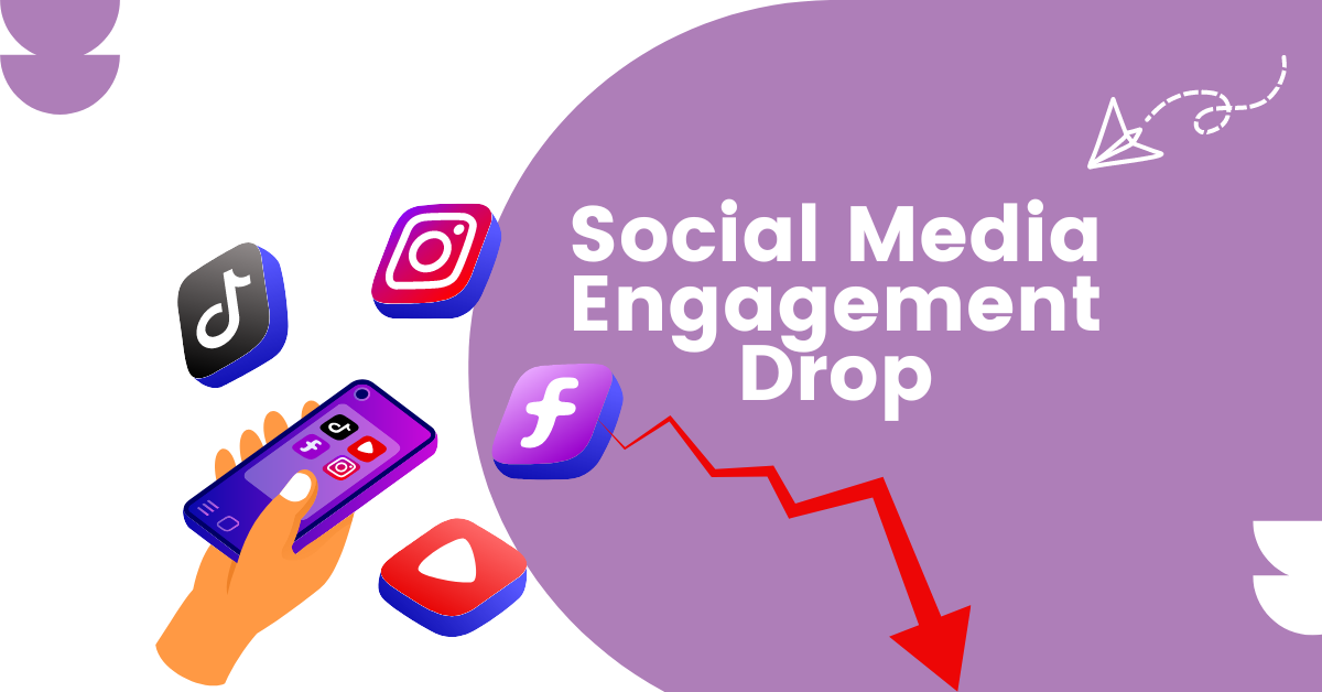 Social Media Engagement Drop