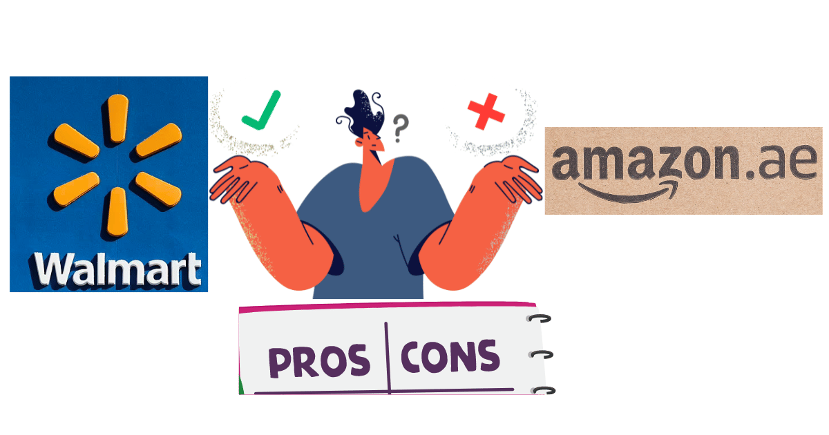 pros and cons of Walmart Affiliate Program vs. Amazon Associates