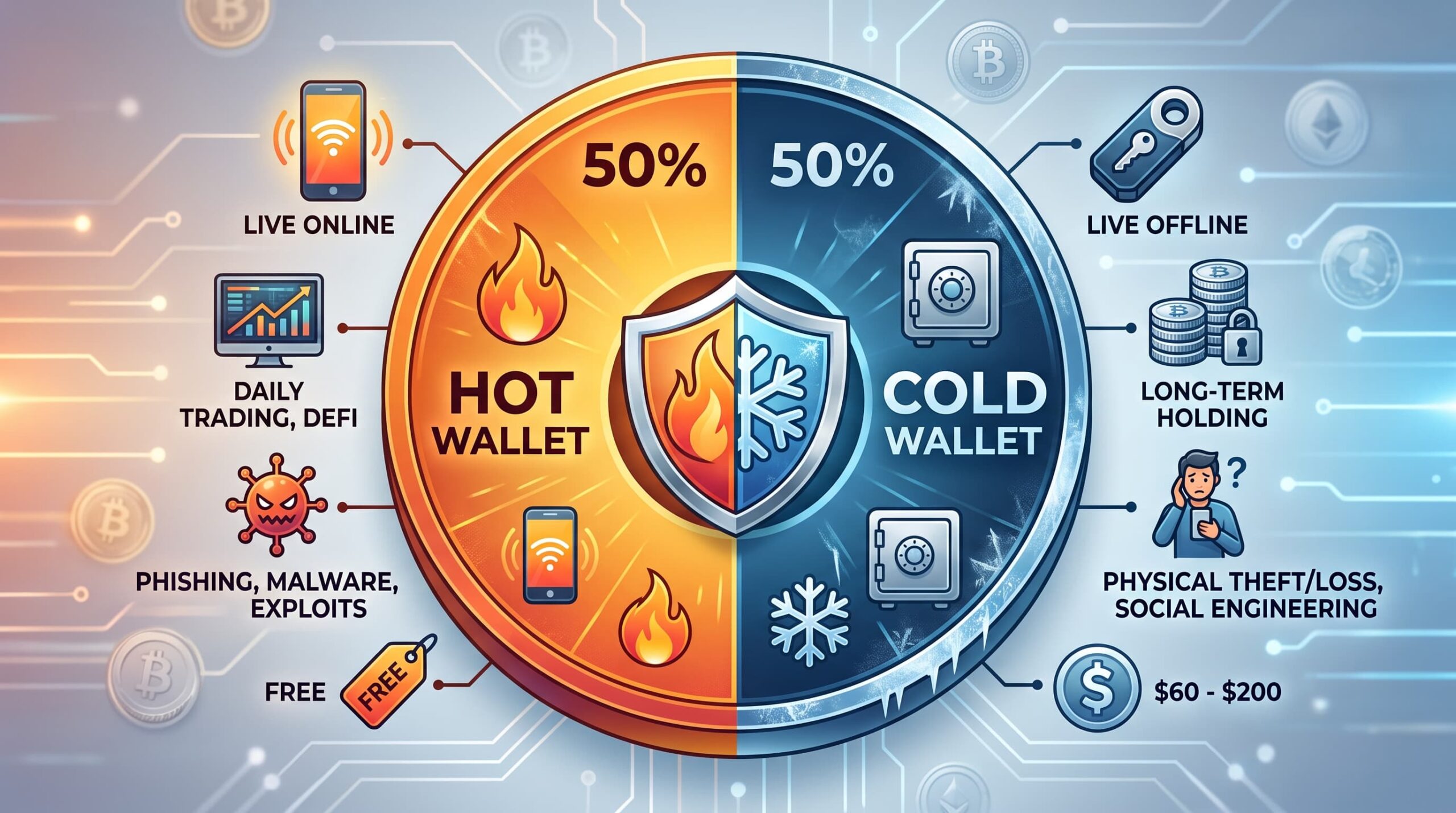 Difference Between Hot and Cold Crypto Wallets: A Clear Comparison