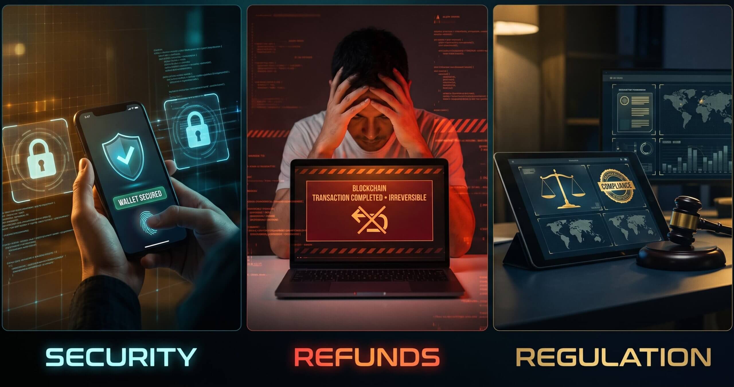 Are Crypto Payments Safe? Security, Refunds, and Regulation